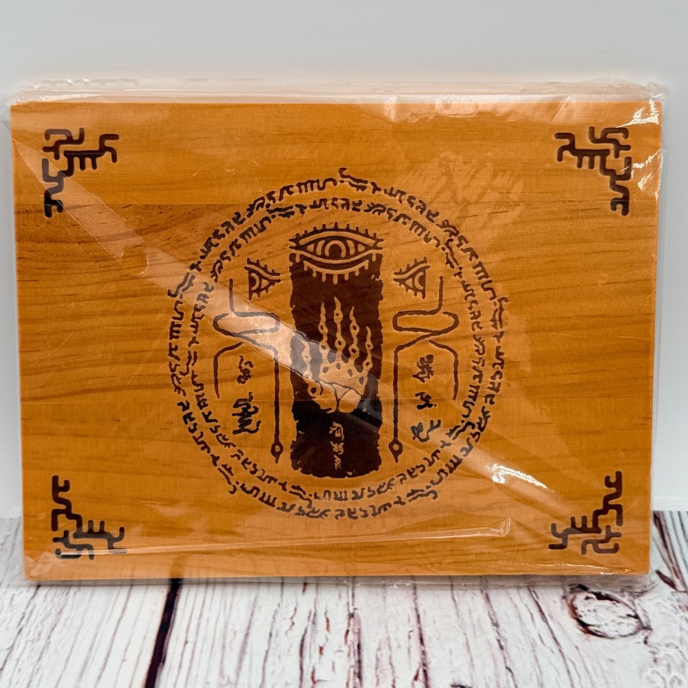 Nintendo Legend of Zelda Tears of the Kingdom Wooden Plaque Promotional Item NEW